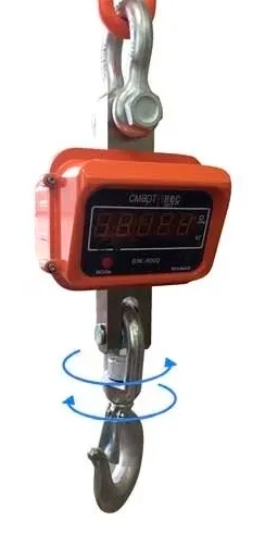 Весы крановые электронные ВК 3т 360° (сменный аккум.) + поверка