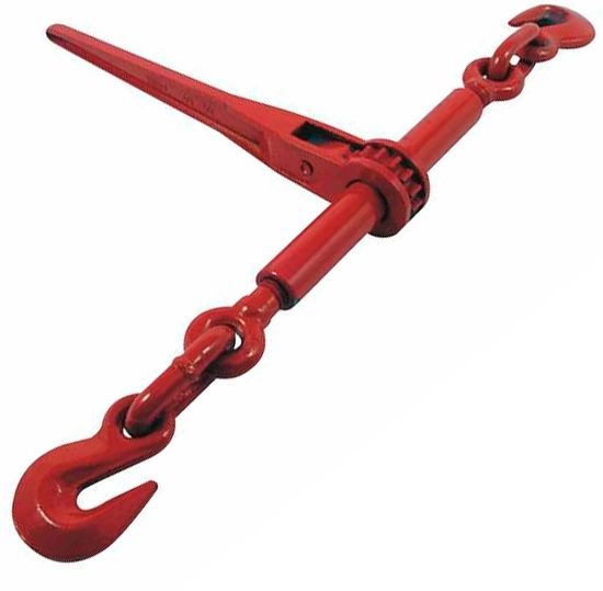 Талреп цепной с трещоткой (храповиком) крюк-крюк 8т