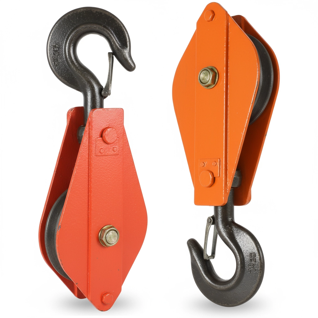 Блок монтажный однорольный с крюком 3.2 т 1 ролик