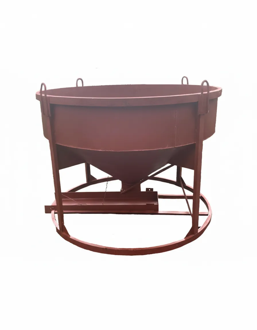 Бадья для бетона БН-2,0 низкая лоток