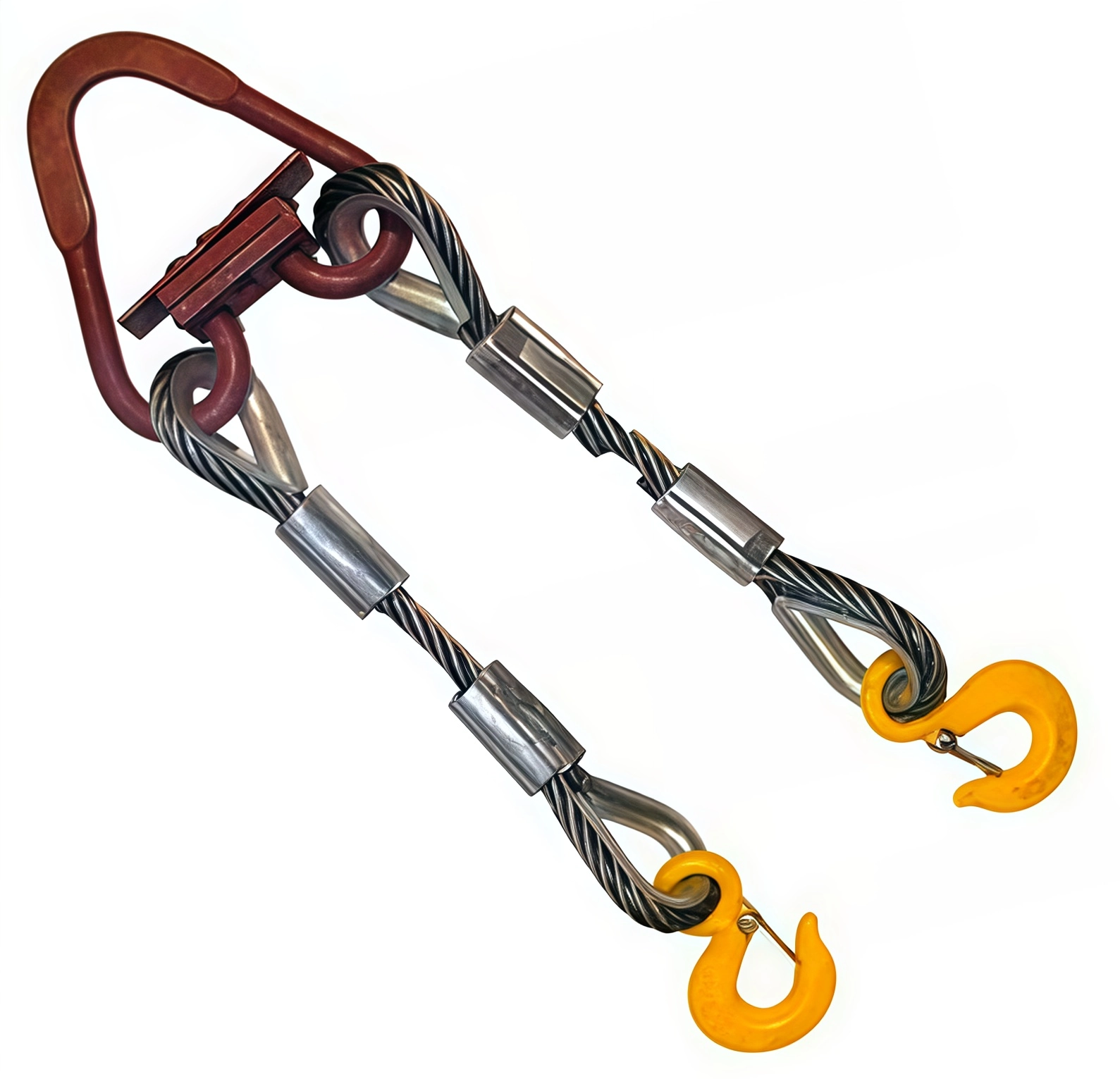 Строп канатный двухветвевой 2СК-5т 4.5м (опрессовка)